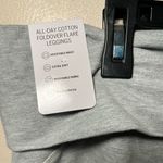 NWT Victoria Secret Pink Y2K fold over flare leggings women’s 2XL Gray Size 2X Photo 5