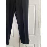 Calvin Klein Womens 10 Highline Pants Black Straight Leg Trouser Pants Career Photo 2