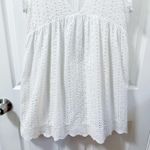 Mustard Seed White Embroidered Cotton Boho Dress ZARA Summer Photo 4