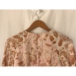 Zimmermann Lyre Wrap Billow Mini Dress Women’s Size 4 US 12 Light Pink Linen Photo 13