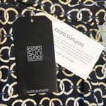 CLARA SUN WOO Textured Knit Center Front Tie Top Photo 10