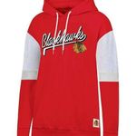 NHL Chicago Blackhawks Women's Fleece Hooded Sweatshirt, XL Red Photo 0