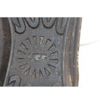 UGG  Boots Womens Size 11 Black Leather Shearling Lined Lace Up Ankle 1004142 Photo 7