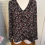 Vince Camuto  Black with Multicolored Pattern Size Medium NWT Photo 1