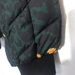 MARCELL VON BERLIN print puffer jacket size 6 BNWT Ski winter core school travel Green Photo 5