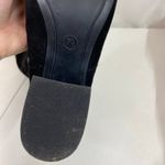 A New Day women's black faux suede knee high tall wedge chunky heel boots 7.5 Photo 6