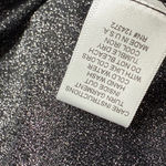 Maven West  Date Night Silver Metallic Shirred Dress W1940 Sz S Photo 9