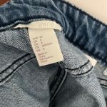 H&M H M Denim Button Front A Line Skirt Blue Mid Wash Size 4 Photo 2