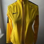 Nike  Yellow Bomber Jacket Photo 0