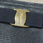 Salvatore Ferragamo Vintage Vala Limited Edition Ribbon Pouch Case Photo 5