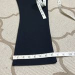 American Giant Women's Ponte Kick Flare Pant Pull on ankle pants, size 8 Black Photo 9