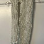 Chunky Gold and Cream Knitted Infinity Scarf Photo 3