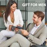  Mens Slim Wallet with Money Clip AUSTIN RFID Blocking Bifold Credit Card Holder for Men with Gift Box Photo 5