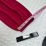 Maggy London Women's Tie Neck Bubble Crepe Fit and Flare Long Sleeves Dress Photo 9