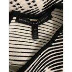 White House | Black Market Whbm Sleeveless Sweater Tank XS Knit Crewneck Dotted Striped Viscose Pullover Photo 3