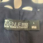 New York & Co. New York&Company 7th AVENUE Blue Polka Dot size L skirt Photo 5