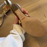 Coach  Vienna Gold T strap pebble leather sandal Photo 5