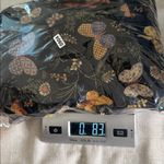 Black floral handmade kimono cardigan with butterflies Size M Photo 8