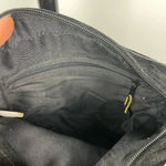 Black‎ Quilted Faux Leather Camera Bag with Golden Chain and Faux Leather Strap Black Photo 3