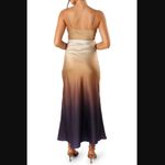 Petal and Pup Dusk Ombre Satin Midi Slip Dress M Photo 2