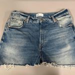 ZARA  Distressed Blue Jean Shorts Photo 0