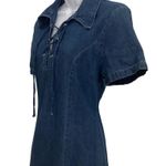 Vintage Nick & Sarah Maxi Denim Dress Blue Size M Photo 1
