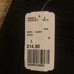 Forever 21 Black Jean Mini Skirt Photo 2