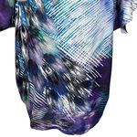 Chico's Chico’s Outlaw Amalthea Embellished FeatherFloral Top Women’s Size 2 (US L-12) Photo 5