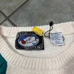 Holiday Traditions Sweater Womens L Christmas Santa Crewneck Horse Train Cute Red Size L Photo 2