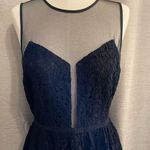 Urban Outfitters UO Kimchi blue  black lace dress with mesh sheer Photo 3