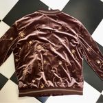 Sissy Boy Velour Bomber Track Jacket Stars Zip Sweatshirt Constellation Space M Photo 8