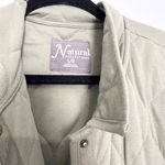 Natural Life  large quilted green light jacket outdoors minimalist Photo 4