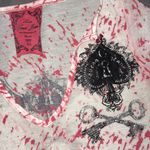 Guess  Jeans Rhinestone V Neck Photo 1