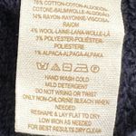 Free People  Short Sleeve Blue Sweater Tunic - Size Medium - EUC Photo 7