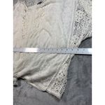 Democracy Top White Crochet Knit Kimono Cottagecore Blouse Womens Plus Size 3X Photo 9