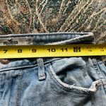 Hollister Curvy High Rise Blue Ripped Mom Jeans Distressed Vintage Stretch SZ 26 Photo 14