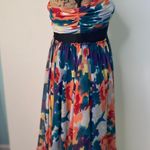 The Limited Floral Strapless Dress Size 6 Photo 6