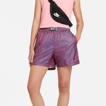 Nike iridescent high waisted shorts Photo 6