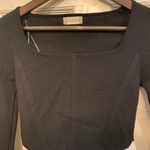 Altar'd State Corset Cropped Long Sleeve Photo 3