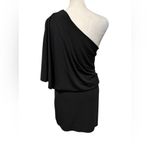 Jessica Simpson Black One-Shoulder Dress WORN ONCE Photo 2