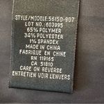 Tribal Blazer Jacket Black Gray Metallic Textured Button Front Pockets Size 10 Photo 10