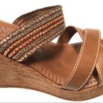 Italian Shoemakers  embellished strappy wedges 9 Photo 1