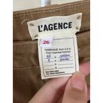 L’Agence High Rise Frayed Ankle Jeans Sahara Photo 6