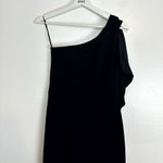 Dress the Population Tiffany One-Shoulder Jumpsuit in Black Size Small NWT Photo 11
