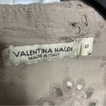 Valentina Naldi Italian eyelet dress size small Brown Photo 3