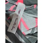 Vanilla Bay Aztec Tribal Maxi Skirt Gray Pink Chevron Boho Foldover Waist S Photo 5