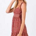 Princess Polly The Bonnie Mini Dress Maroon Photo 11