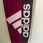 Adidas NWOT  Two Tone Berry Aeroready Leggings Size L Photo 4