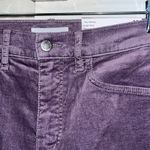 Loft Ann Taylor High Rise Skinny Velvet Jeans Pants Size 25 0 Lilac Purple NWT Photo 3