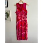 Farm Rio  Red Endless Summer Tulle Midi Dress Size Medium Photo 8